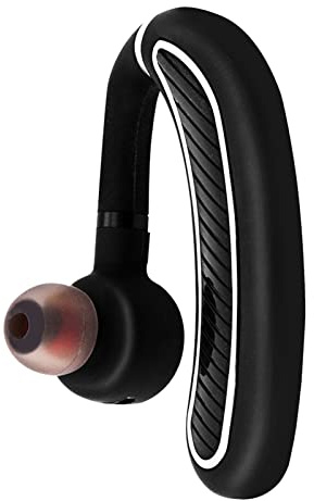 Denash Single Bluetooth 4.1 vattentätt headset, trådlösa hörlurar för företag hörlurar, brusreducerande öronsnäckor 70-dagars standby
