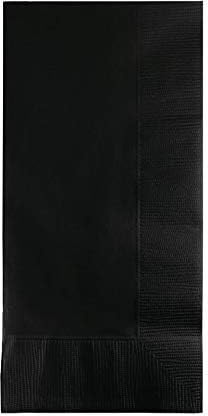 Black Velvet (2 Pack Bundle Savers) (Dinner Napkins, Paper, 2PLY,1/8FLD (Total Count 200))