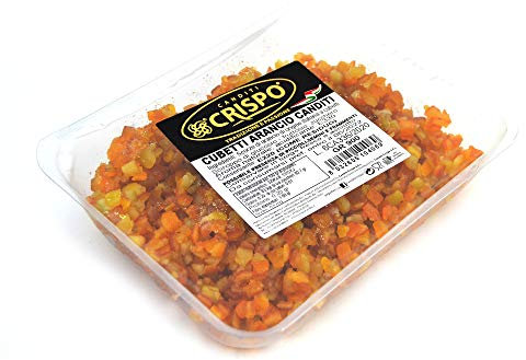 GR 900 ARANCIA CANDITA A CUBETTI Ideali per LA Decorazione E Realizzazione di Dolci, PANETTONI, CASSATE E Gelati