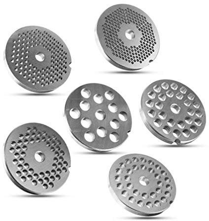 WEKOW 1PCS 22 Tipo Acciaio Inossidabile 3mm-24mm Disco Per Smerigliatrice Disco Per Tritacarne Parti Per Macchine A Disco (22mm)