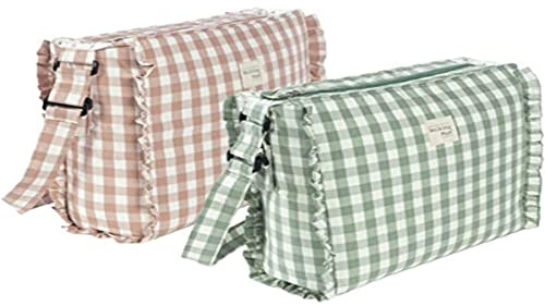 Walking Mum. Bolso Cambiador de Bebé Remy. Bolsa Canastilla para carro o para colgar al hombro. Color Rosa. Medidas 32X32X12 cm.