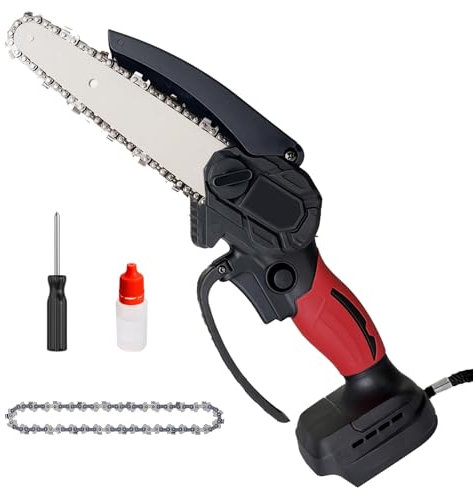 Motosega a batteria per Makita 18V, mini motosega elettrica da 6 pollici, motosega a batteria da 550W per lavori di potatura e fai da te (solo utensile)