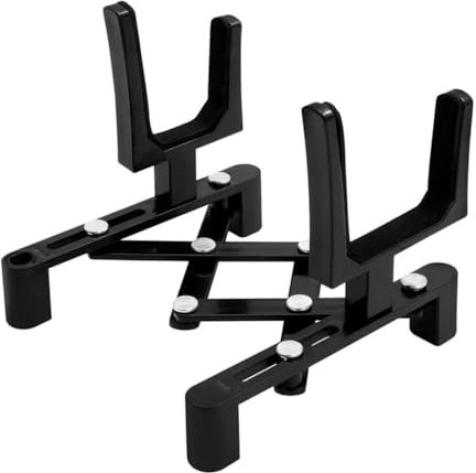 COSMEVIVI Schwarzer Geigenständer Zusammenklappbar Einfach Zu Verwenden Aufzubewahren Und Zu Tragen Zum Musizieren