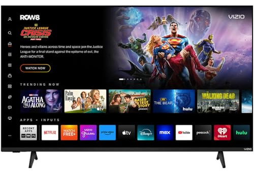VIZIO 50 Inch V Series Class 4K UHD LED Smart TV Bluetooth Compatible with Dolby Vision HDR/HDR10+, DTS Virtual X, WiFi 6 Dual-Band and VRR (V4K50M-0810)