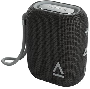 CREATIVE MUVO Flex (Black) Wasserdichter Bluetooth Lautsprecher mit Auracast