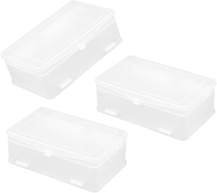 BELLIFFY 3pcs Large Capacity Nail Tool Organizer Case Double Layer Manicure Storage Box with Compartments for Gel Brushes and Accessories Portable Nail Art Storage for Home and Mobile Use