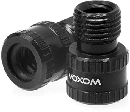Voxom Vad 1 Presta zu Schrader Ventil Ventiladapter, Rot, One Size