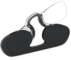 Nooz Ärmellose Lesebrille für Damen & Herren – Ultra-leichte 6g - Presbyopie Brille mit Schlüsselbund-Etui – Verschiedene Sehstärken & Farben, Made in France