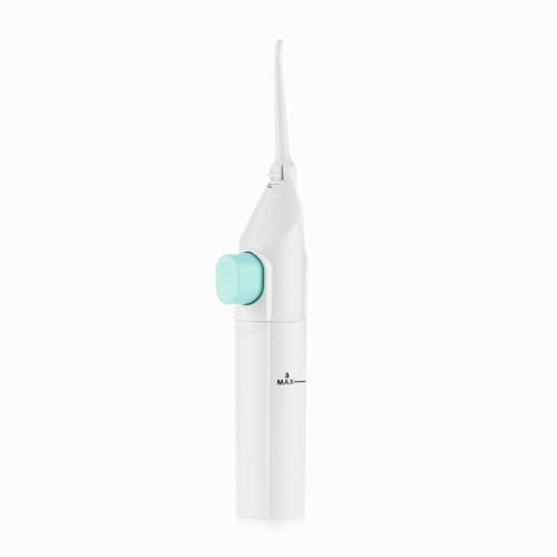 InnovaGoods - Idropulsore Dentale, Migliora Salute Orale, Pulizia Profonda, Materiale Resistente, Design Ergonomico, Capacità 35ml, Bianco, Polipropilene