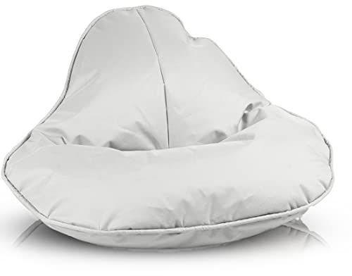 Ecopuf Groda sittsäck inomhus och utomhus i polyester, vadderad, smutsavvisande, 120 x 80 cm