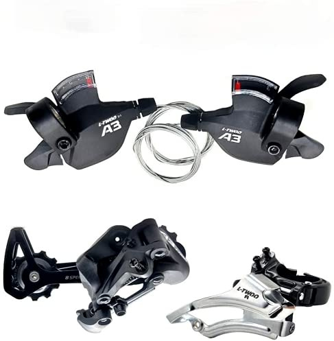 LTWOO A3 3X8 24-Gang-Umwerfer Groupset 8s Schalthebel-Umwerfer 8-Gang-Heckschalter MTB 3x8 Geschwindigkeitsschalter-Gruppensatz