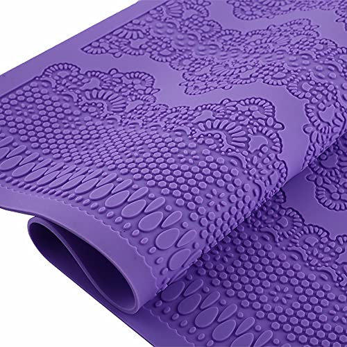 xinyuan Backform Silikonmatte Fondant Kuchen Blume Muster Spitze Geprägte Kuchenform Zucker Spitze Matte Kuchen Dekorieren Werkzeug Prägung Matte Silikon