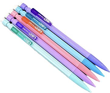 BIC Matic Pastel Mechanical Pencils x5