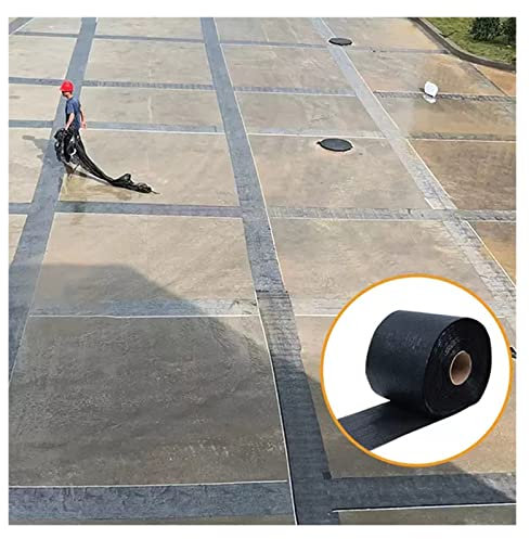 WIGING Asphaltband-Rissfüller, Wasserdicht Und UV-Schutz Bitumen Asphalt Reparaturfugenband Für Parkplatz, Dächer, Selbstklebend Reparaturband (Color : Black, Size : 3cm)