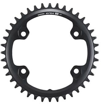 Shimano Grx Fc-Rx820-1 Kettenblatt, Silver/Black, One Size