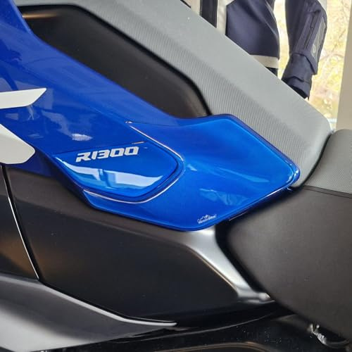 Resin Bike Motorcycle 3D Stickers Compatible with BMW R 1300 GS Trophy 2023-2026. Bike Tank Side Protector from Impact and Scratches. Sticker 3D Resin Gadget Moto