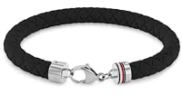 Tommy Hilfiger Jewelry herr silikonarmband svart färg - 2790553