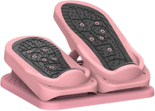 qiqiaollo Mini Stepper sous Le Bureau, pédale d'exercice Assis, Pliable, antidérapant, Design de Massage Stepper/566 (Color : Pink, Size : Blue), 77997