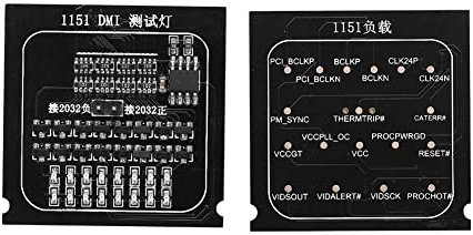 Test Card, 2 in 1 Charging Board Motherboard Tester, Tester CPU Socket Tester for All 1151 Motherboards