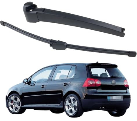 QRMZJF Heckscheiben-Scheibenwascher-Wischerarm-Blatt-Set, for VW, for Golf 4 5, for Passat 3B 3BG for Polo, Autozubehör Wischerarmblatt hinten
