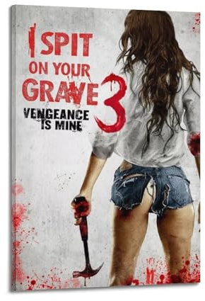 DGYKJTYDW I Spit on Your Grave 3 Movie Poster1 Poster Decorative Painting Canvas Wall Posters And Art Picture Print Modern Family Bedroom Decor Posters 08x12inch(20x30cm)