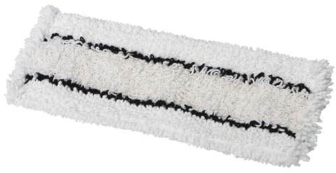 10 Stück Vermop Vermop Sprint Tronic Light, Wischmop, schwarz-weiß, L: 40cm, B: 15,5cm, H: 1cm, Karton