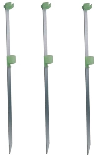 n. 3 picchetto pesca surfcasting reggi canna mt. 1,50 puntale surf mare kit