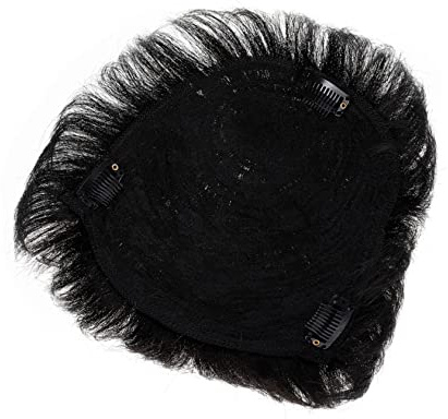 OATIPHO Peluca Masculina De Cabello Humano Pieza De Reemplazo Para Calvas Extensión De Cabello Para Uso Diario