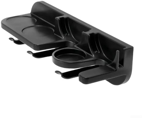 Porta filtro espresso, per caffè espresso, per barista, portafiltro, mensola da parete per cucina o bar, salvaspazio, 58 cm