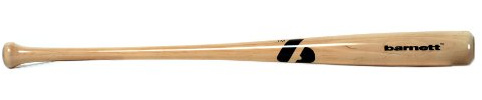 BARNETT BB-6 Profi Baseball Schläger, Modell 210-4, Ahornholz hoher Qualität