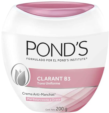 Pond's Clarant B3 Hidratante Crema correctora de manchas antioscuras normal a piel grasa, 7 onzas