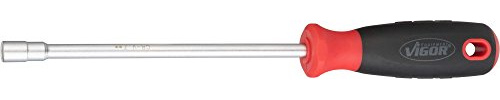 Vigor Vigor_V4221 - Destornillador de tuerca hexagonal, 7 mm