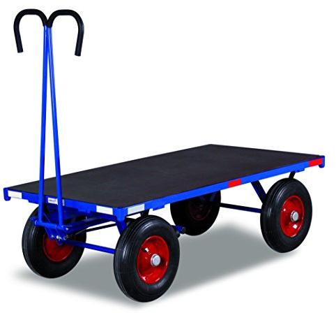 Handpritschenwagen ohne Bordwand Traglast (kg): 1000 Ladefläche: 2000 x 1000 mm RAL 5010 Enzianblau