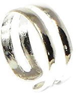 réglable Bague d'orteil en argent sterling 925 (Tr12611515) – Boîte Cadeau