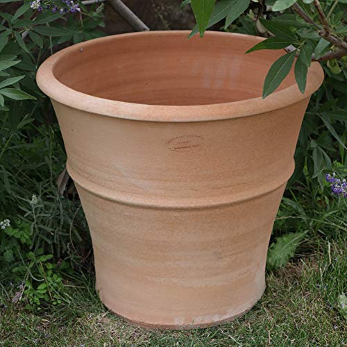 Pot de fleurs en céramique de Crète fait à la main en terre cuite véritable, résistant au gel, différentes tailles 30-80 cm, Yucca