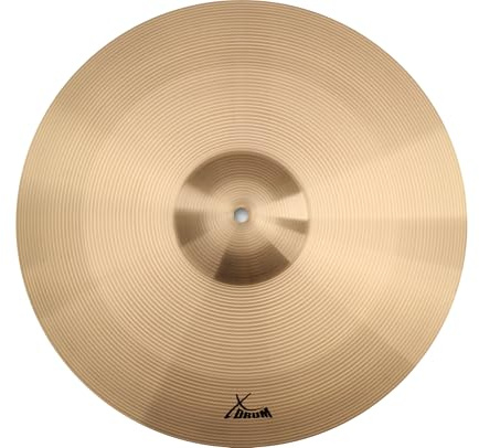 XDrum 18 Eco Cymbale Crash/Ride (Drum Cymbals, ensemble de cymbales musical, harmonieux et pourtant percutant, son moyennement sombre, plein)