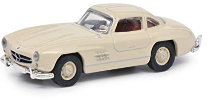 Schuco 452639300 Mercedes Benz 300SL Coupe, Modellauto, 1:87, beige
