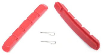 Bremsbeläge Fahrrad V-BRAKE Felgenbremse CARTRIDGE Bremsgummi Bremsschuh 72mm