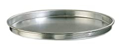 American Metalcraft HA4019 Heavy-Gauge Aluminum – Round Straight-Sided Pizza Pan - 19 in Diameter 1 in Depth - 14 Gauge Aluminum - Commercial Oven, Pizza, Baking Pan