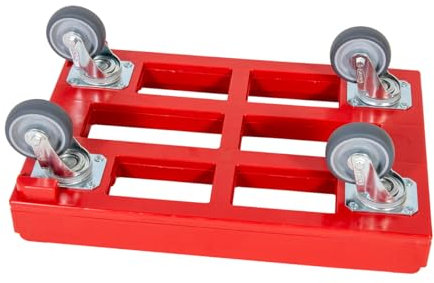 Transportroller 610x410 mm rot geschlossen