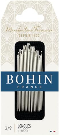 Bohin - Bohin Sortiment Nr.3-9 Sharps Synålar - 20 Nålar