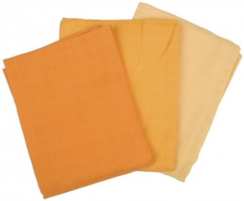 Popolini langes Sun 70 x 70 cm Lot de 3
