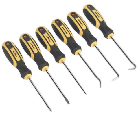 Siegen S0774 6pc Mini Pick & Screwdriver Set