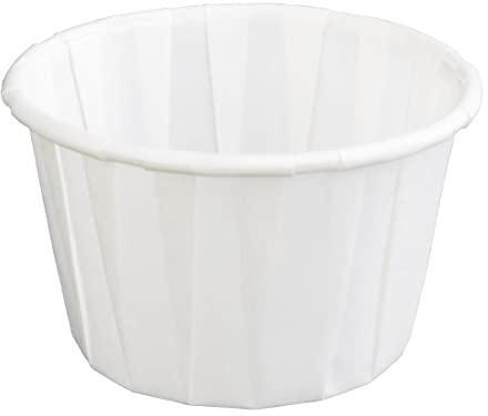 T181 Disposable Sauce Dish, White (Pack of 250)