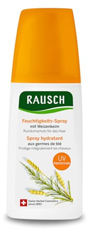 RAUSCH Feuchtigkeits-Spray mit Weizenkeim Rundumschutz für das Haar, 100 ml Lösung