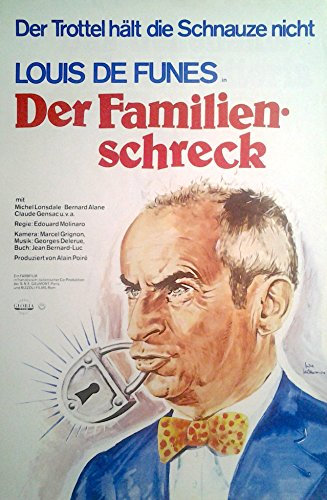 Louis de Funes: Der Familienschreck (WA 1973) | original Filmplakat, Poster [Din A1, 59 x 84 cm]