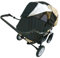 Sunnybaby 11244 Hannah Duo Sonnensegel für Zwillingswagen mit Fenster und Seitenfenster - Farbe: SCHWARZ