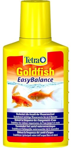 Tetra Goldfish EasyBalance 100 ml, Assicura l’Equilibrio Biologico nell’Acquario per Pesci Rossi e Pesci d’Acqua Fredda