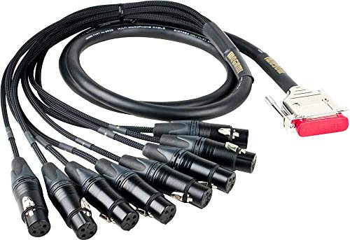 Mogami Gold DB25-XLRM-10 Analog Recorder Interface Cable, 8 Channel, DB25 to XLR-Male, 10 ft.