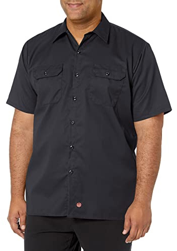 Red Kap - Camisa Casual - para Hombre Negro XL